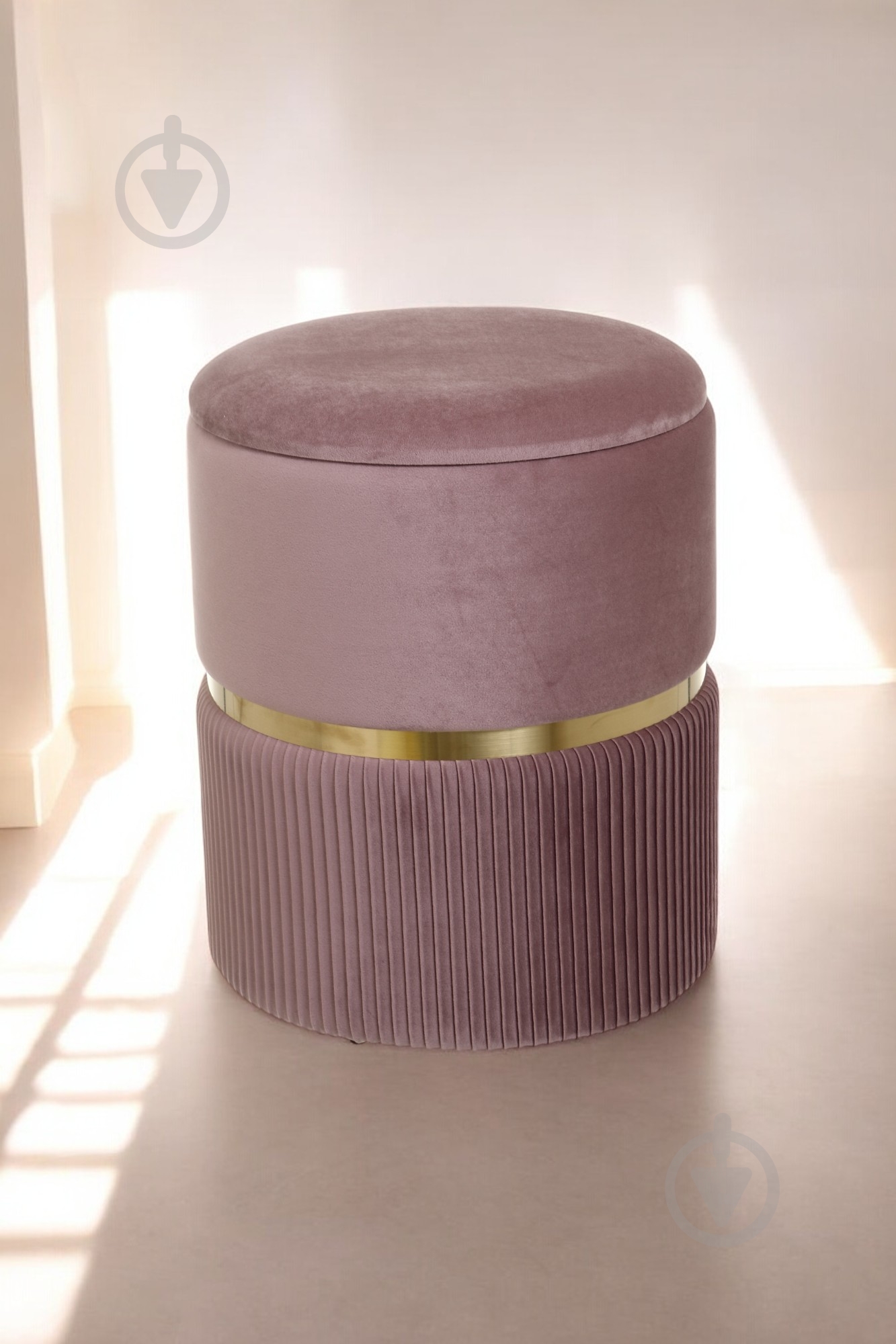 Сундук-пуф для хранения Bernard 440х360 мм розовый (VWF19B352VA-36A) - фото 5