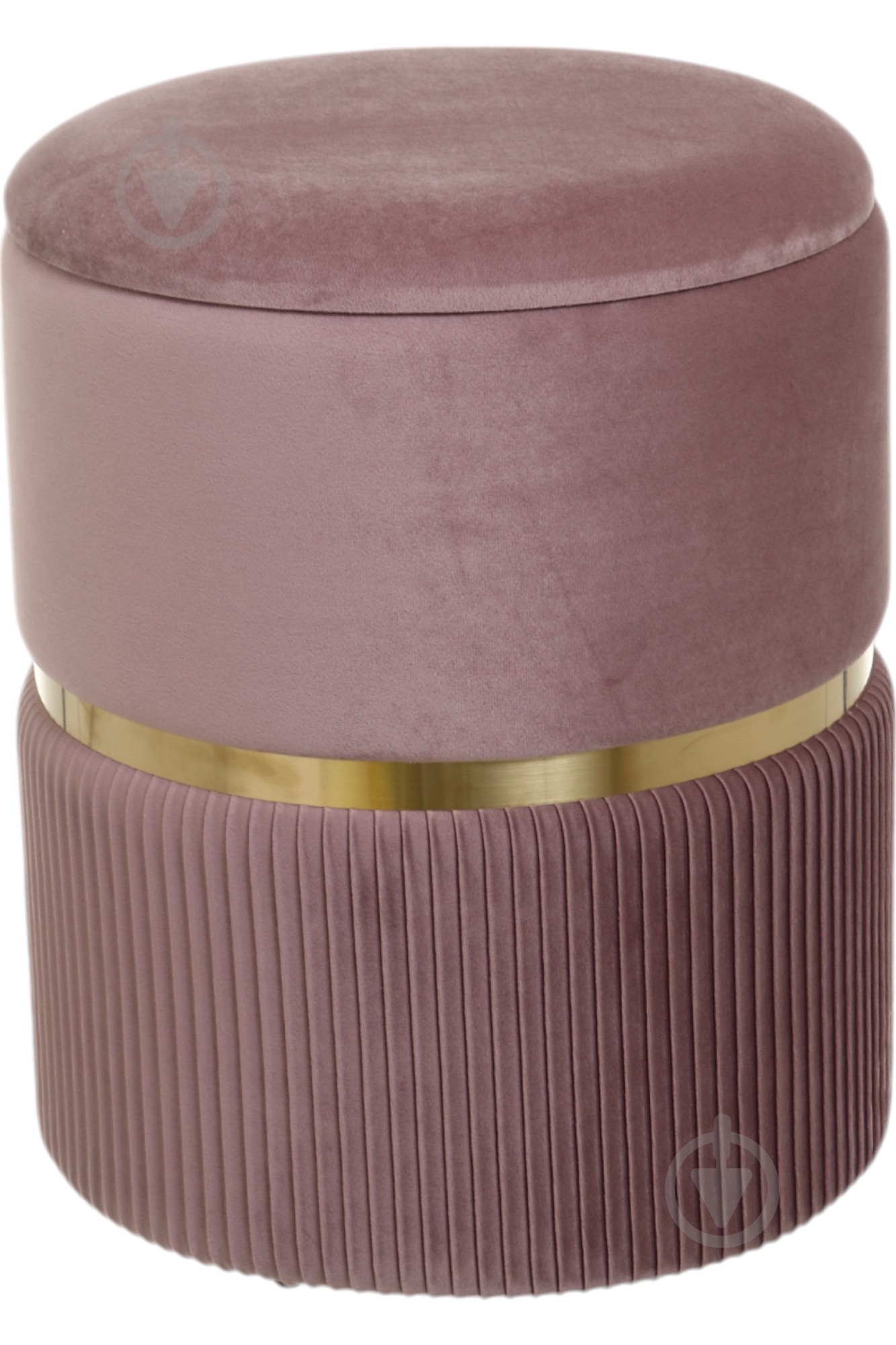 Сундук-пуф для хранения Bernard 440х360 мм розовый (VWF19B352VA-36A) - фото 1