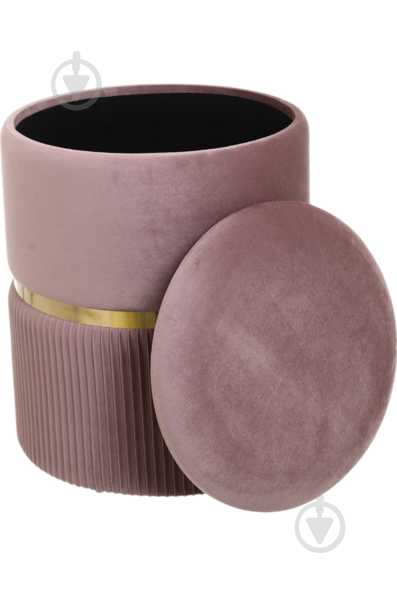 Сундук-пуф для хранения Bernard 440х360 мм розовый (VWF19B352VA-36A) - фото 3