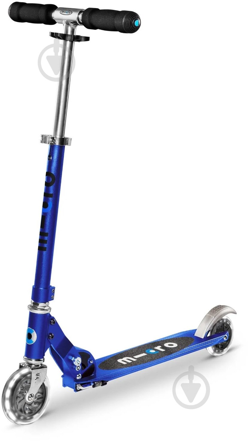 Самокат Micro Sprite LED синій SA0231 - фото 1