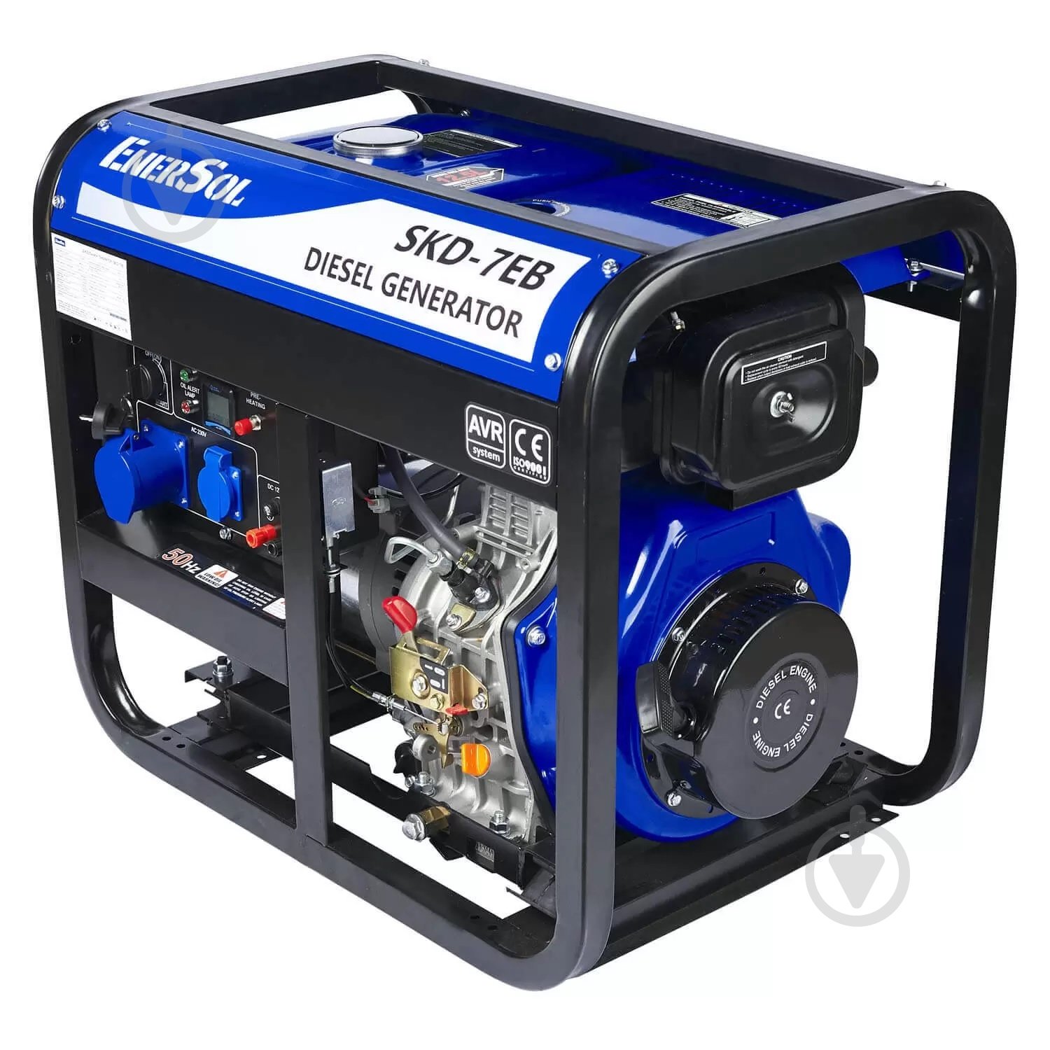 Генератор дизельний EnerSol 6 кВт / 6,5 кВт 230 В SKD-7EB - фото 3