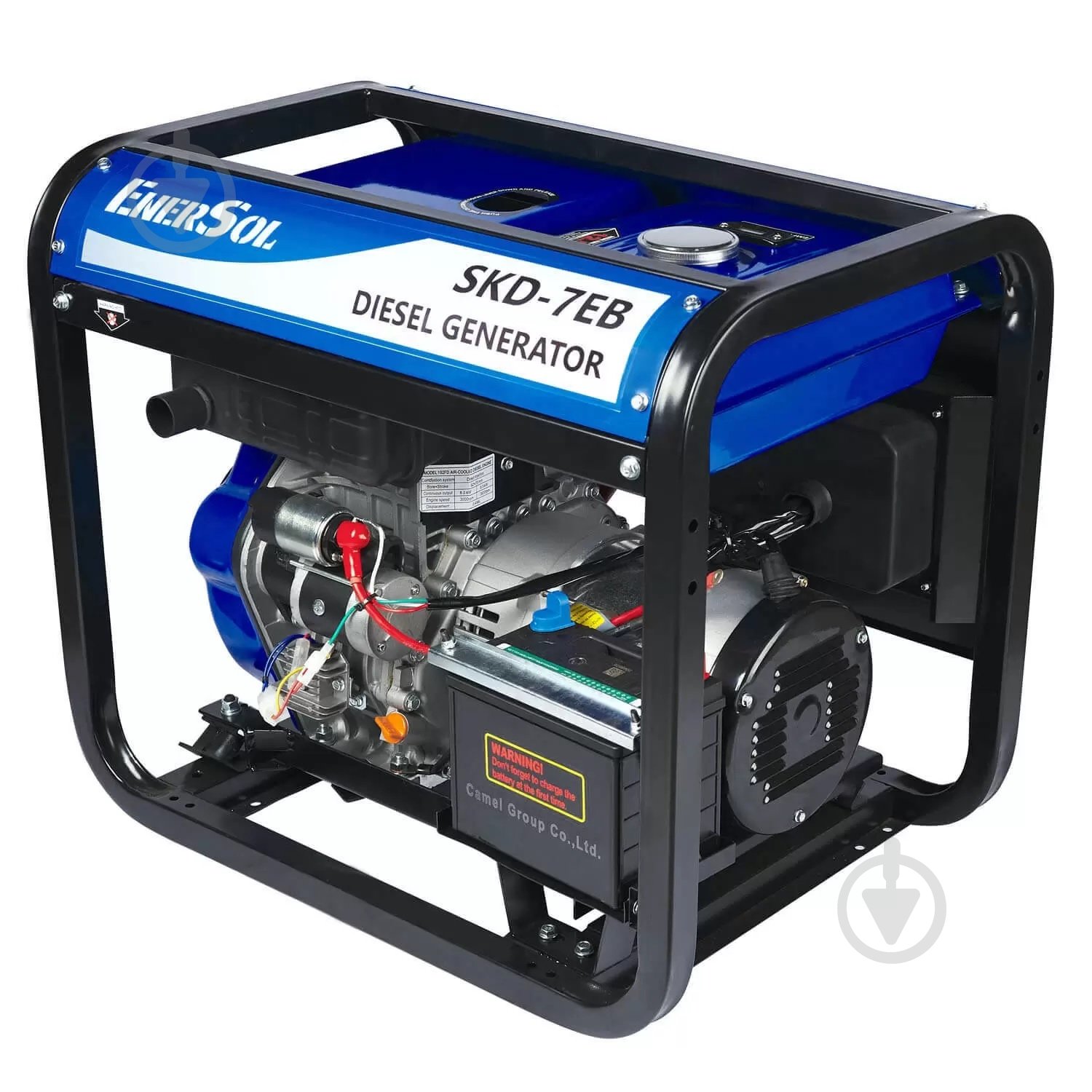 Генератор дизельний EnerSol 6 кВт / 6,5 кВт 230 В SKD-7EB - фото 1