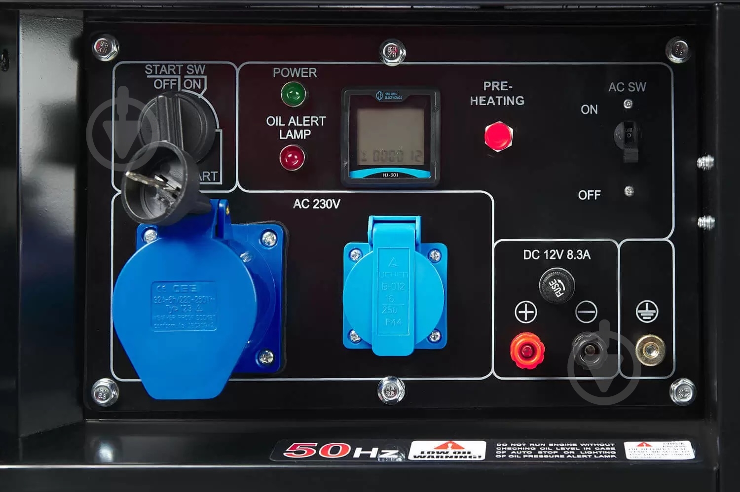 Генератор дизельний EnerSol 6 кВт / 6,5 кВт 230 В SKD-7EB - фото 10