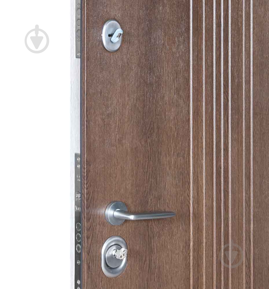 Двері вхідні Revolut Doors В-606 мод. 229 дрімвуд темний / дрімвуд світлий 2050x950 мм праві - фото 4