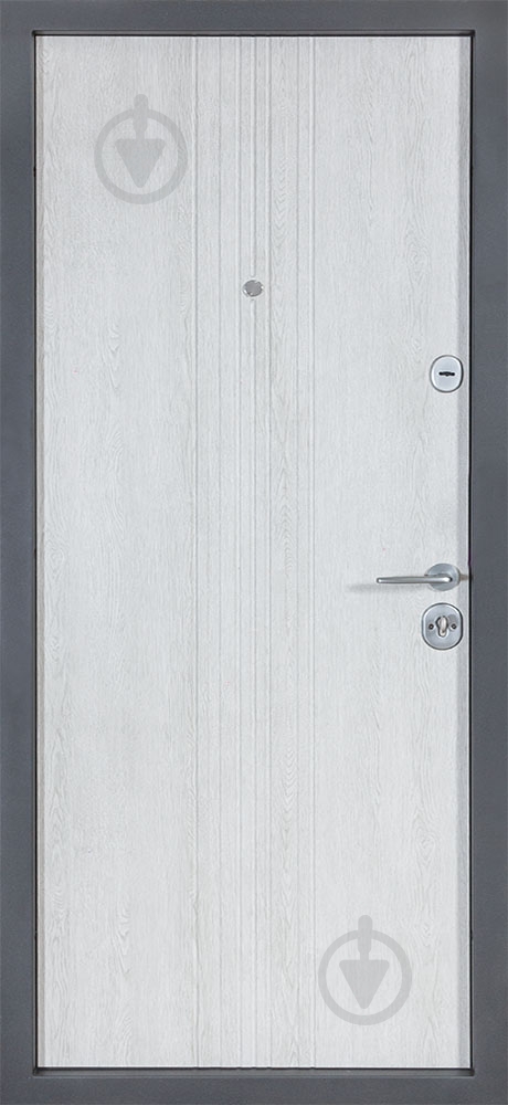 Двері вхідні Revolut Doors В-606 мод. 229 дрімвуд темний / дрімвуд світлий 2050x950 мм праві - фото 3