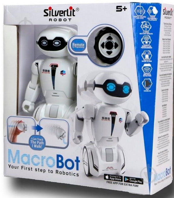 Інтерактивний робот Silverlit Макробот - фото 5 Інтерактивний робот Silverlit Макробот - фото 5