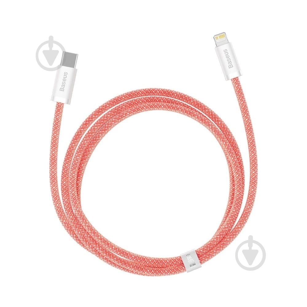 Кабель BASEUS Dynamic Series Fast Charging Data Cable Type-C to iP 20W 1 м оранжевый (CALD000007) - фото 2