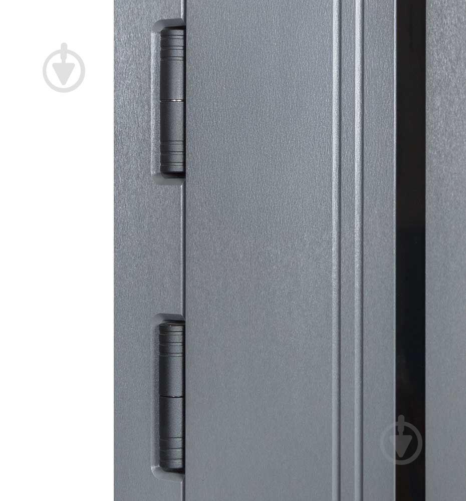 Двері вхідні Булат Термо Ультра (квадро) 567/гладка хром / білий матовий 2050x950 мм праві - фото 10