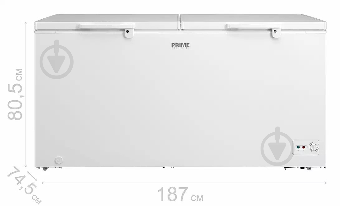 Морозильный ларь PRIME Technics CS 56148 M - фото 2
