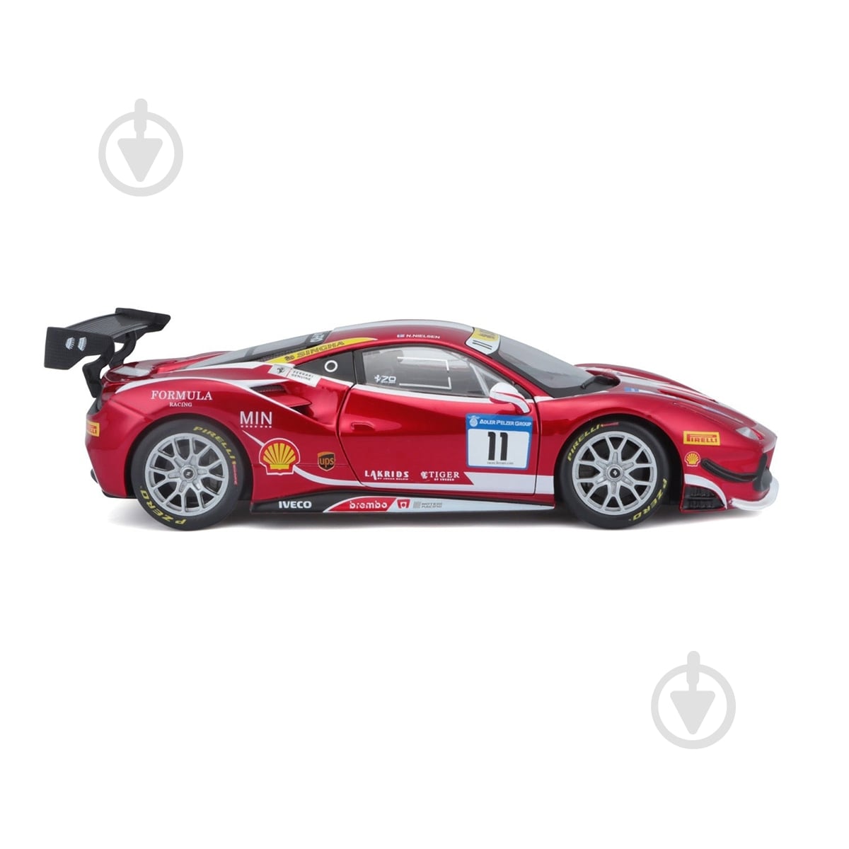 Автомодель Bburago 1:24 Ferrari 488 Challenge 18-26308 - фото 9