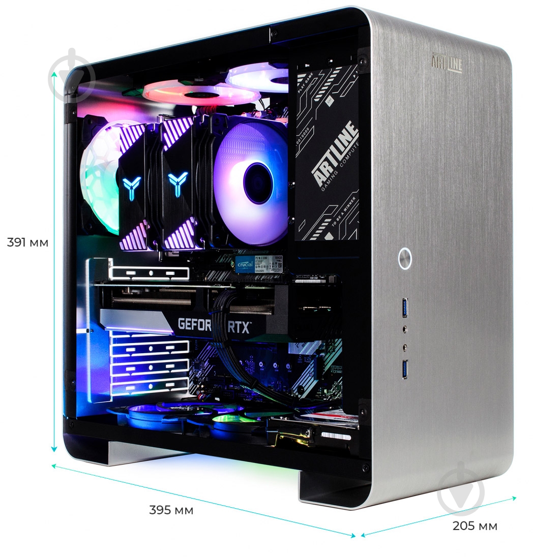 Компьютер Artline Gaming X55 (X55v36Win) silver - фото 12 Компьютер Artline Gaming X55 (X55v36Win) silver - фото 12