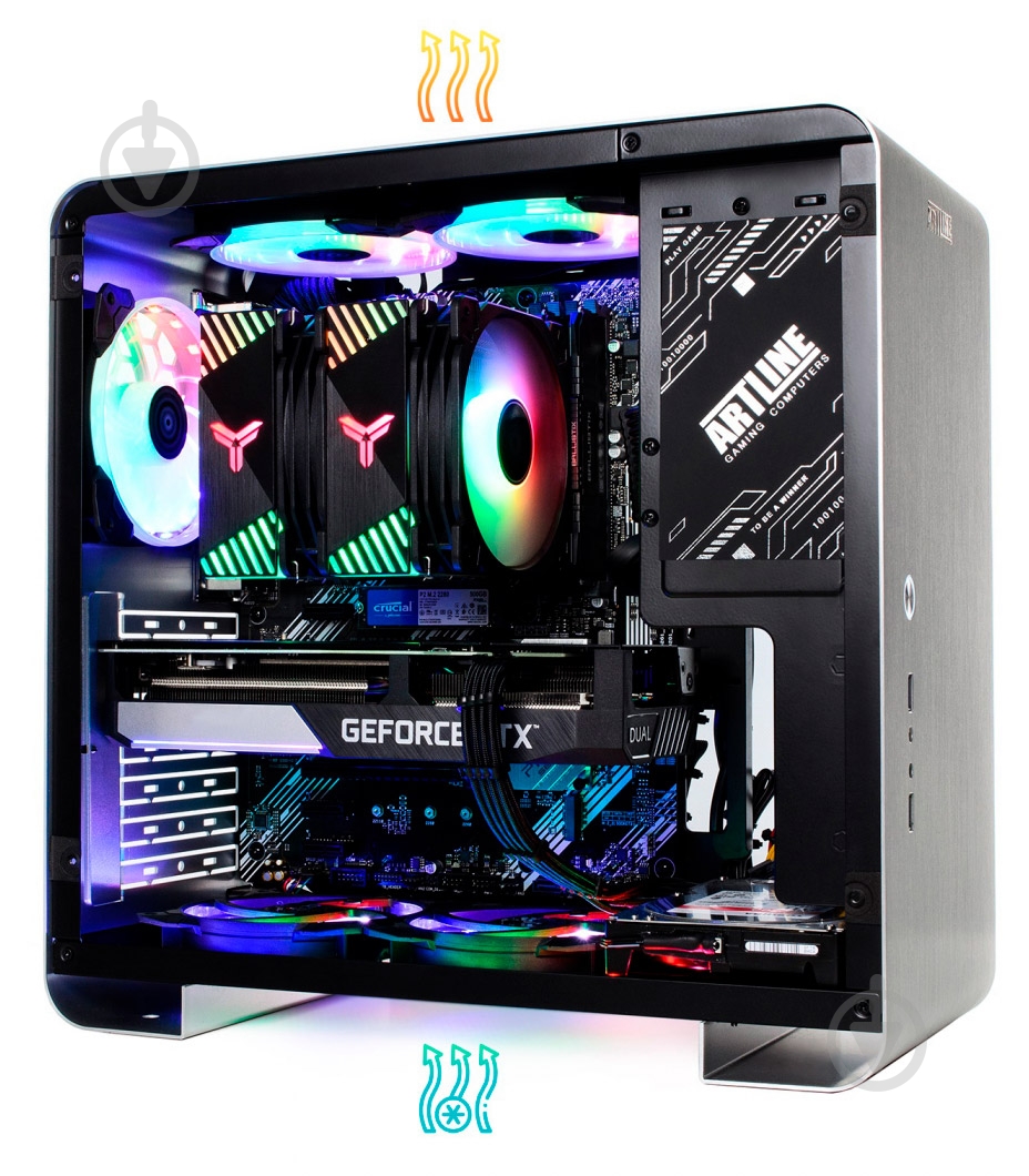 Компьютер Artline Gaming X55 (X55v36Win) silver - фото 11 Компьютер Artline Gaming X55 (X55v36Win) silver - фото 11