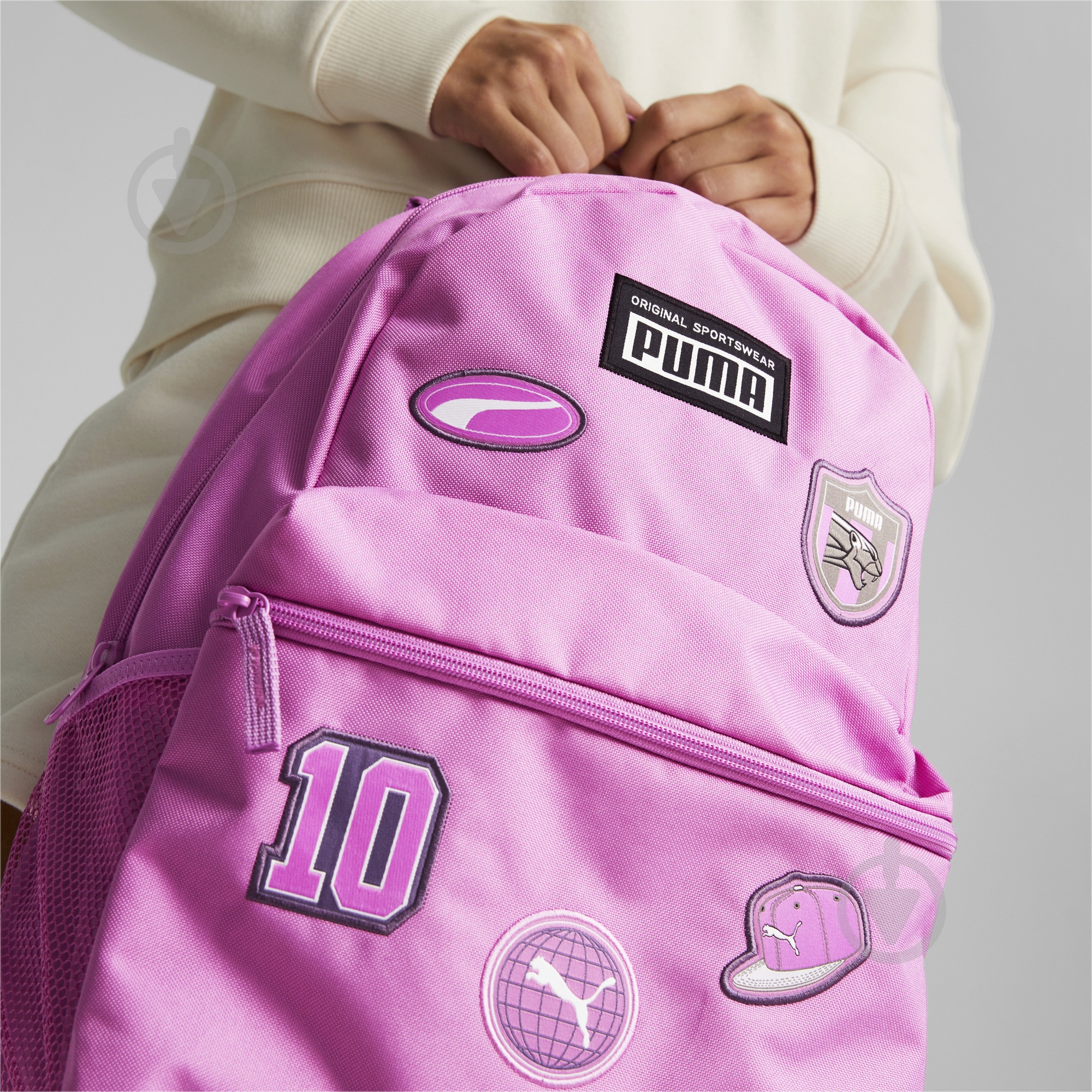 Рюкзак Puma PATCH BACKPACK 7919403 22 л розовый - фото 3