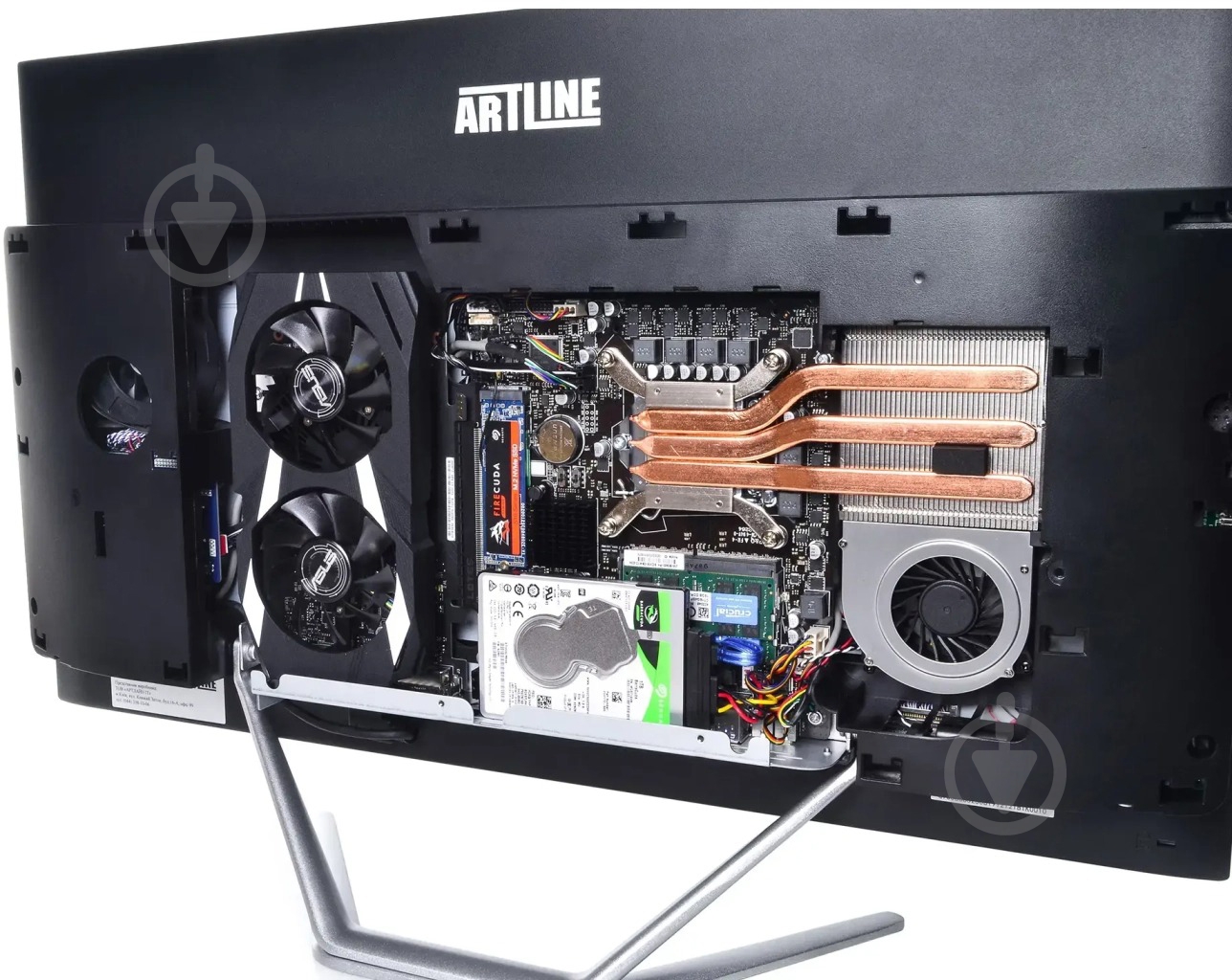 Моноблок Artline Gaming G75 27 (G75v51) black/silver - фото 7