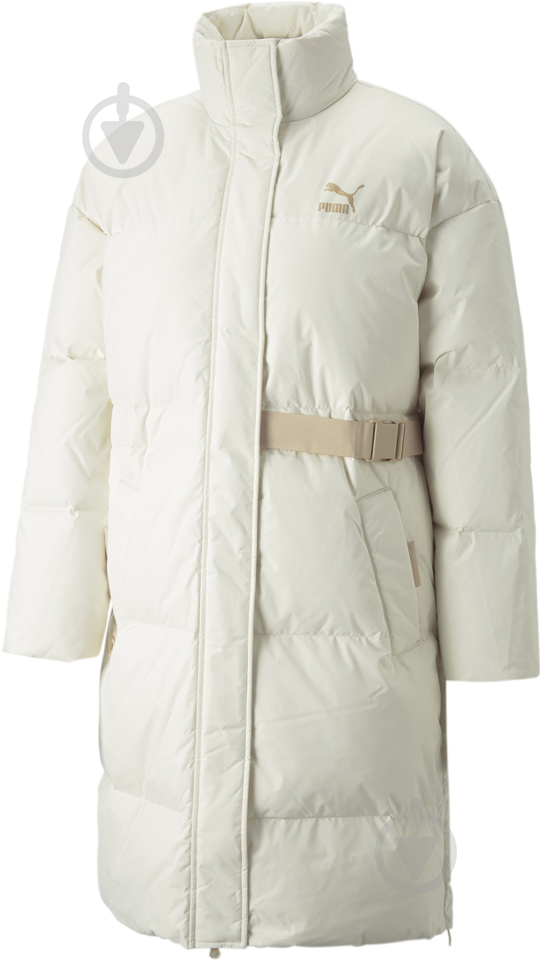 Куртка женская зимняя Puma DOWN COAT 53558365 р.L бежевая - фото 1