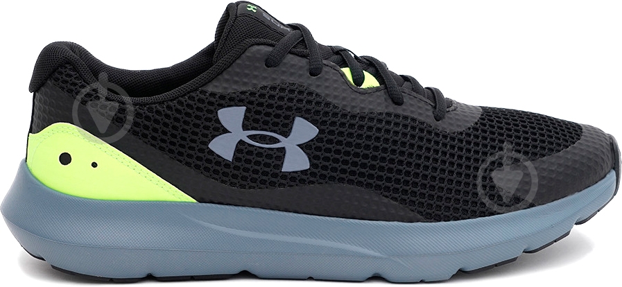Кроссовки мужские демисезонные Under Armour SURGE 3 3024883-003 р.44,5 черные - фото 1