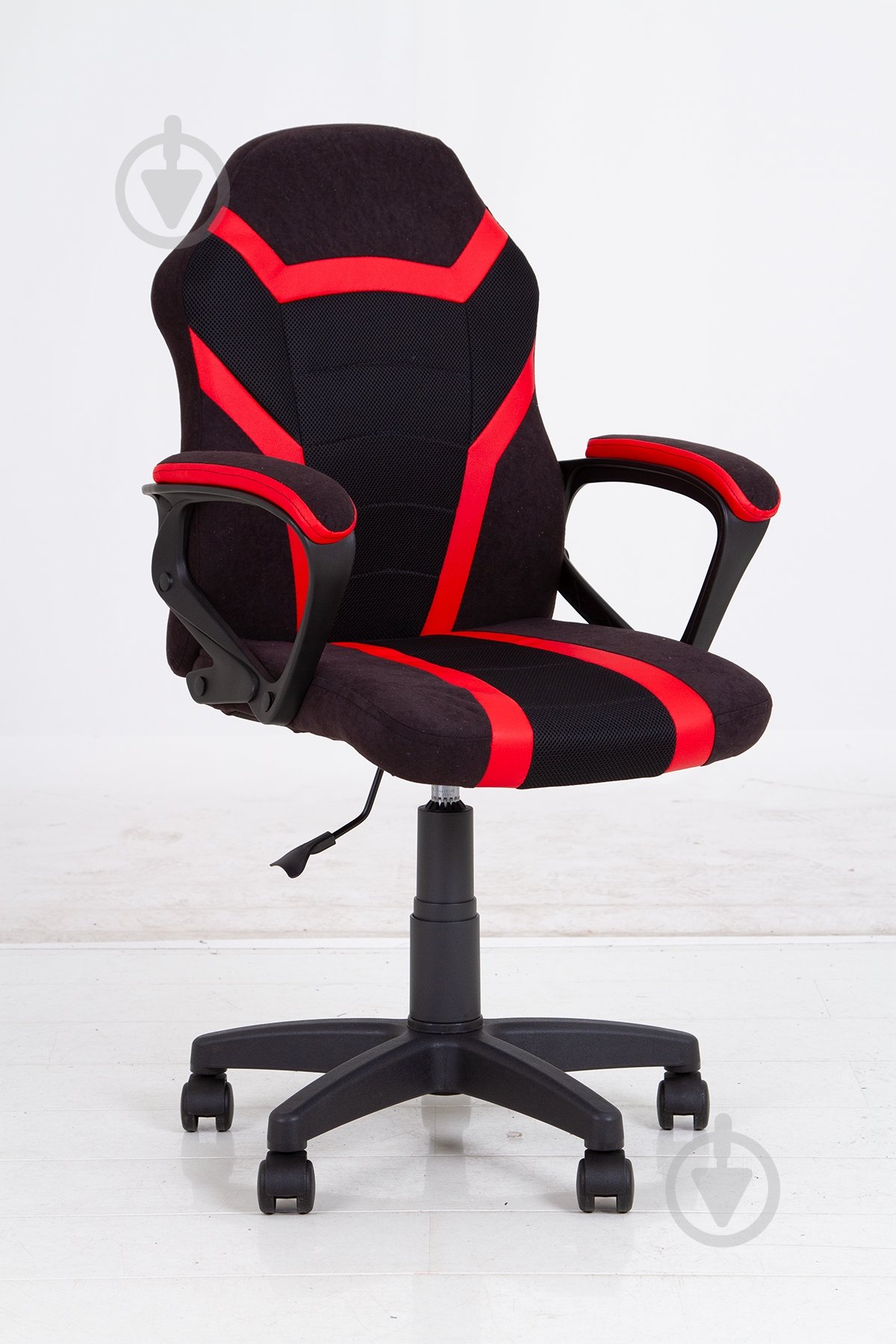 Крісло ігрове Nowy Styl FIXY GTP PL51 (CH) ECO-30/TW-01/ECO-90 червоно-чорний - фото 4
