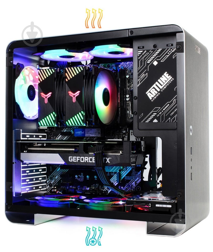 Компьютер Artline Gaming (X55v38Win) silver - фото 11