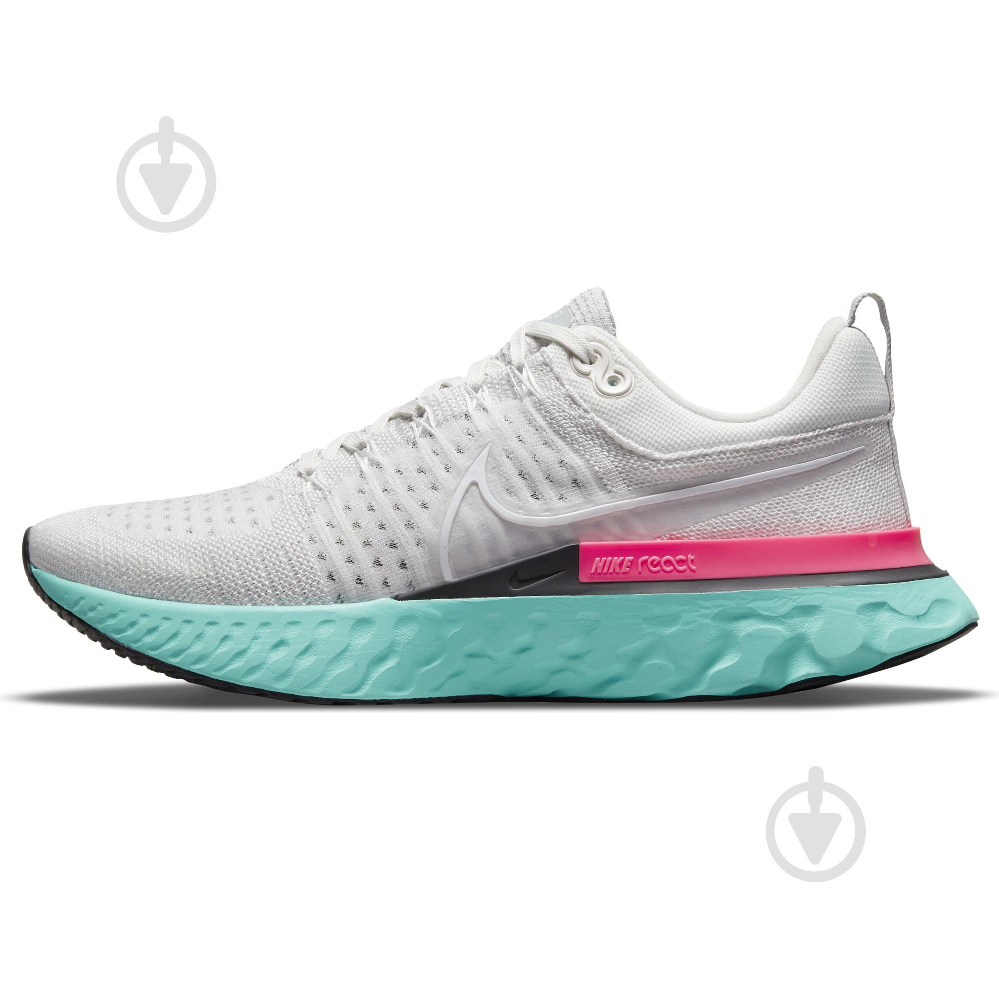 Кроссовки мужские Nike ReactINFINITY Run Flyknit 2 CT2357-005 р.42,5 серо-бирюзовые - фото 6