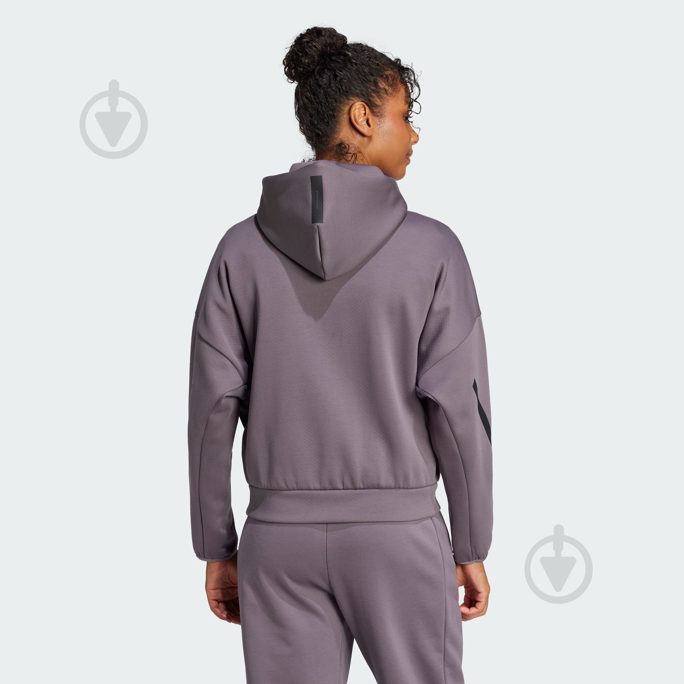 Джемпер Adidas W Z.N.E. FZ JD5985 р.M сірий - фото 2