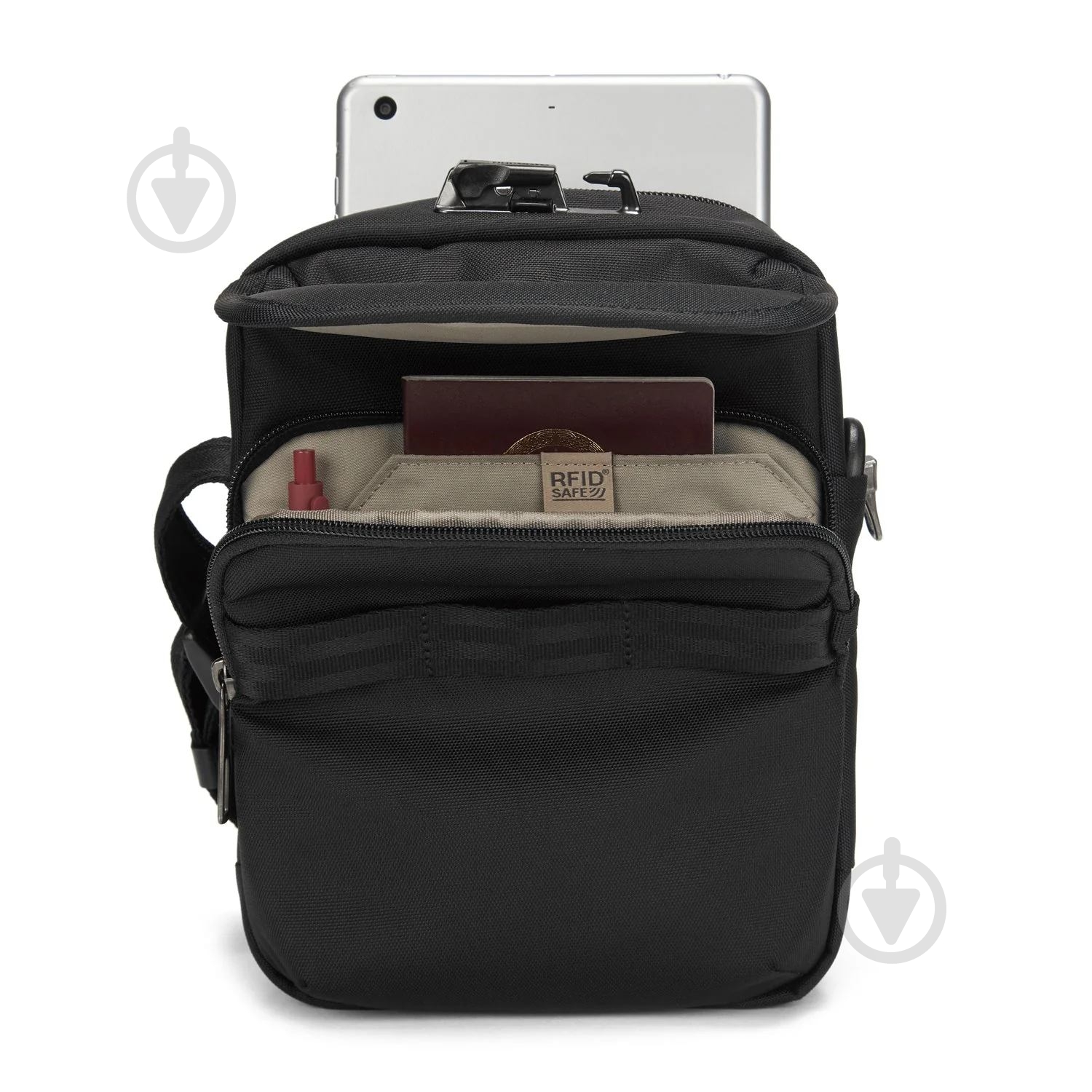 Сумка через плечо Pacsafe Metrosafe X Compact 3 л черный - фото 8
