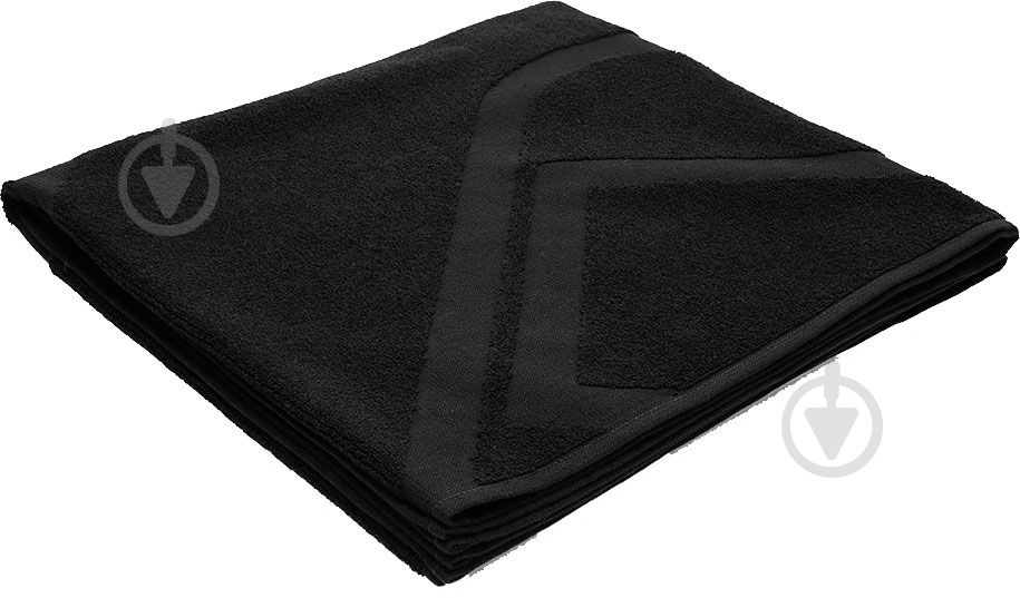 Полотенце D4L21-RECU200-20S 70x140 см черный 4F - фото 1