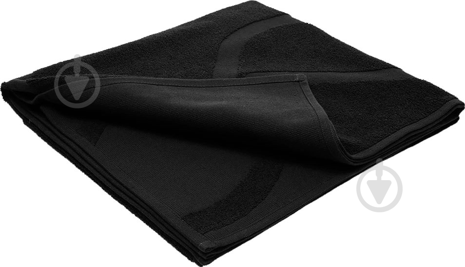 Полотенце D4L21-RECU200-20S 70x140 см черный 4F - фото 2