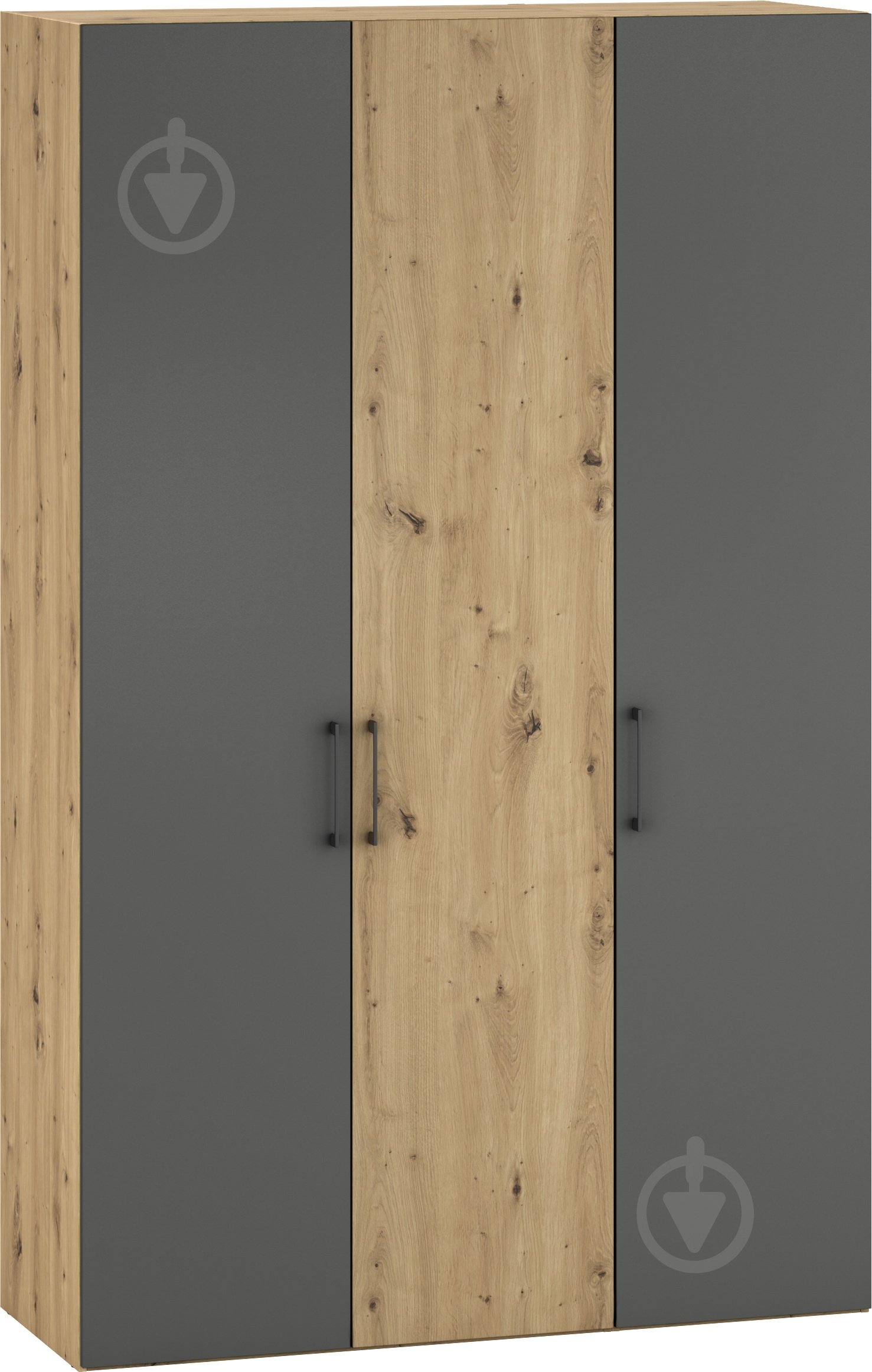 Шафа Грейд готовий комплект V3 Флекс 1500х2380х558 мм дуб артізан - фото 1