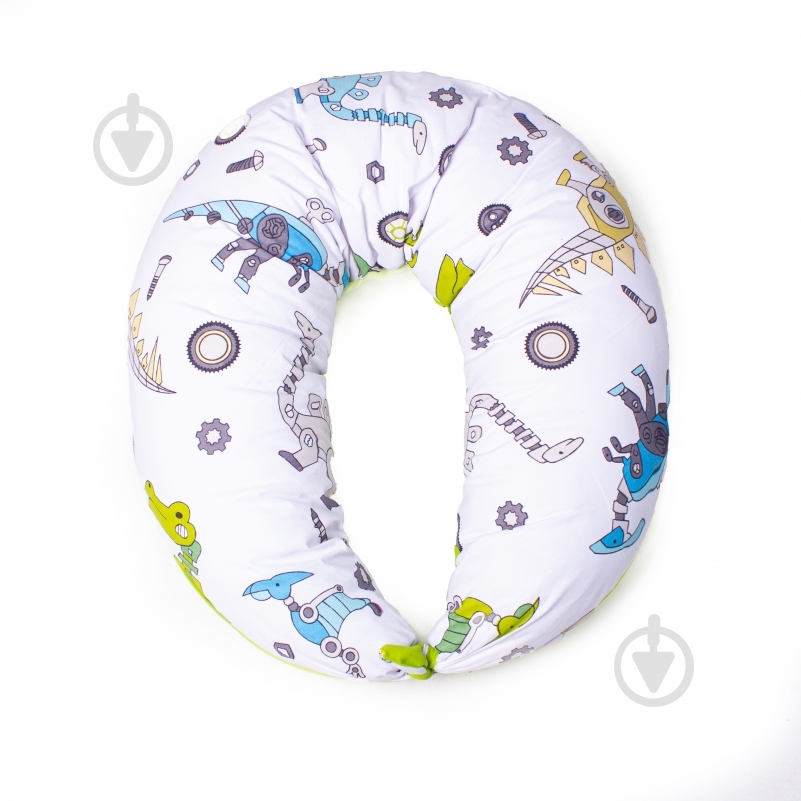 Наволочка №8331 Print Line 17-0576 Dinosaur robot 30x170 см мульті MirSon - фото 1 Наволочка №8331 Print Line 17-0576 Dinosaur robot 30x170 см мульті MirSon - фото 1