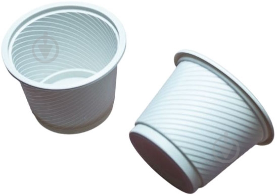 Стакан одноразовый из кукурузного крахмала Ecocorn 120 мл 10 шт. - фото 1