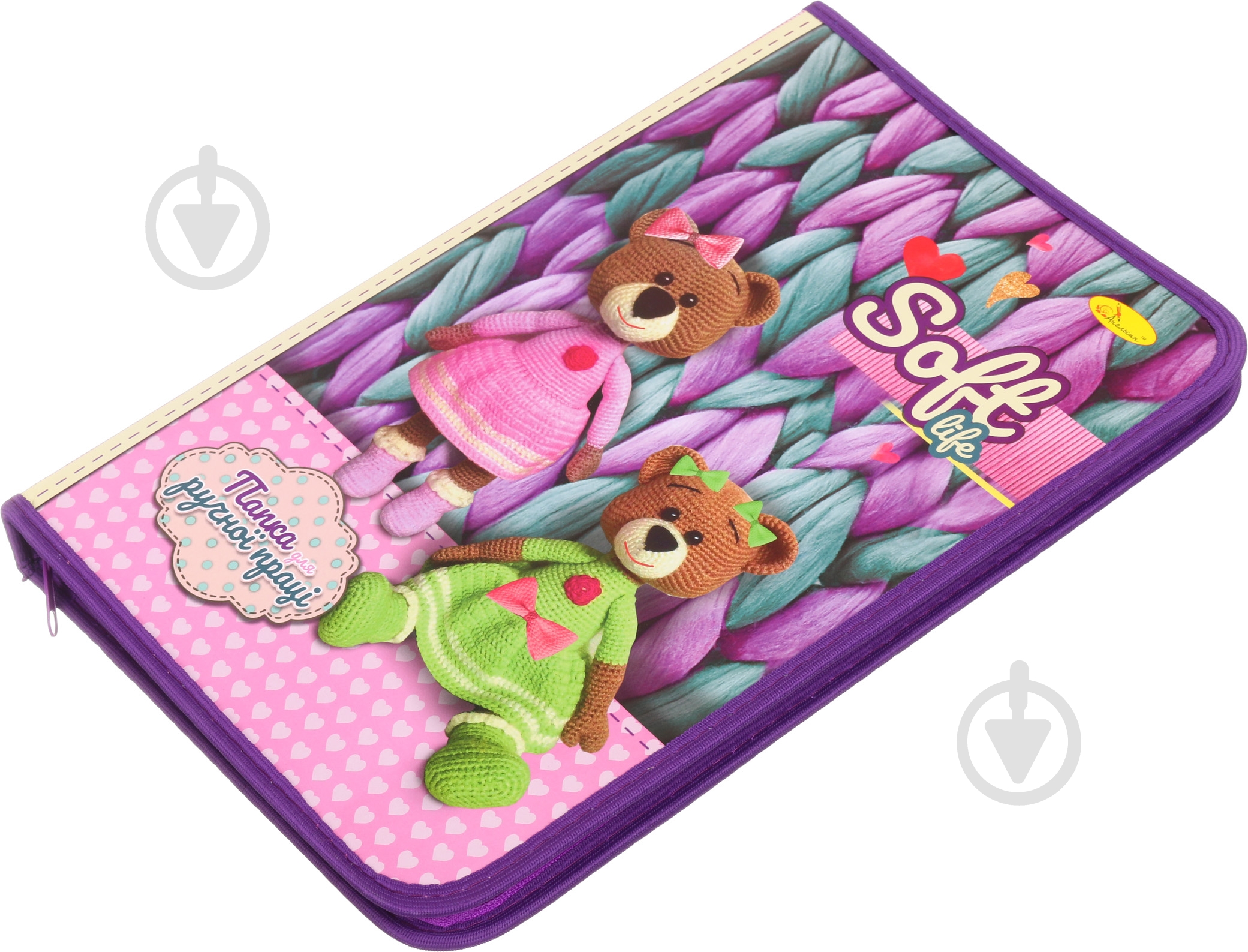 Папка для праці А4 на блискавці ПР-01 Апельсин - фото 32 Папка для праці А4 на блискавці ПР-01 Апельсин - фото 32