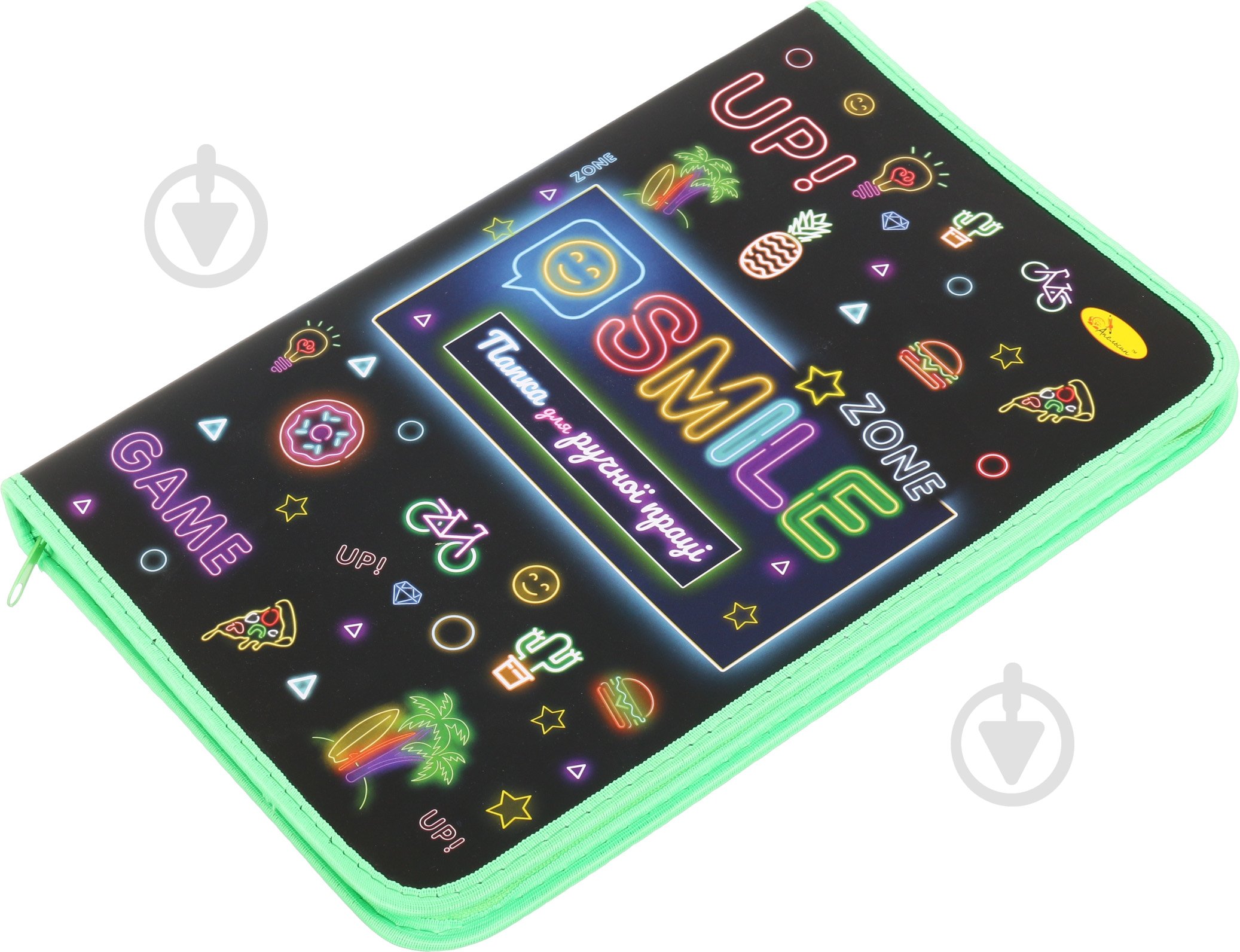 Папка для праці А4 на блискавці ПР-01 Апельсин - фото 1 Папка для праці А4 на блискавці ПР-01 Апельсин - фото 1