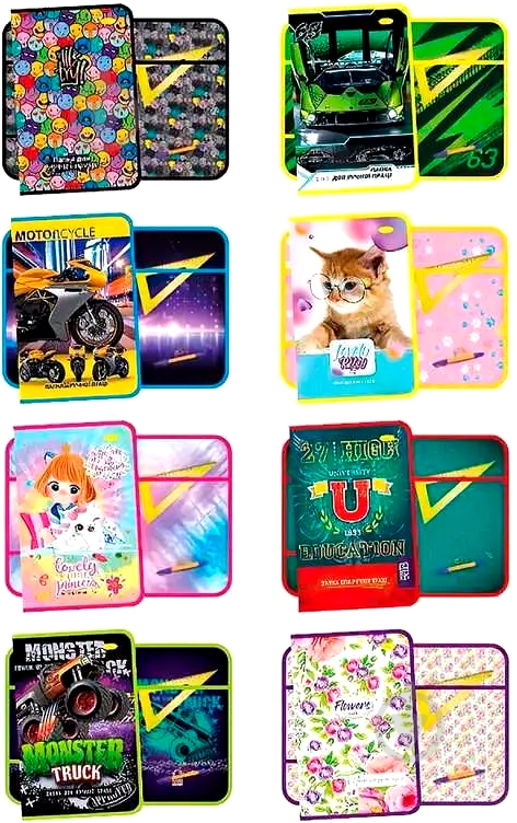 Папка для праці А4 на блискавці ПР-01 Апельсин - фото 37 Папка для праці А4 на блискавці ПР-01 Апельсин - фото 37