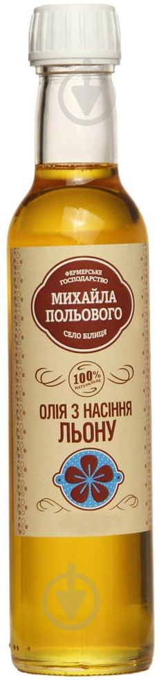 Масло ФХ Михаила Полевого льняное 250 мл - фото 1
