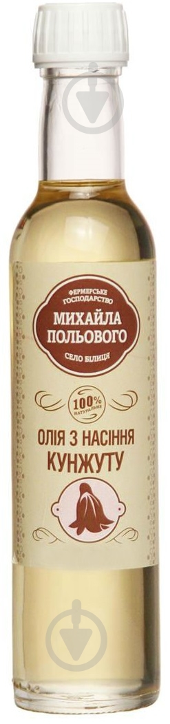 Масло ФХ Михаила Полевого кунжутное 250 мл - фото 1 Масло ФХ Михаила Полевого кунжутное 250 мл - фото 1