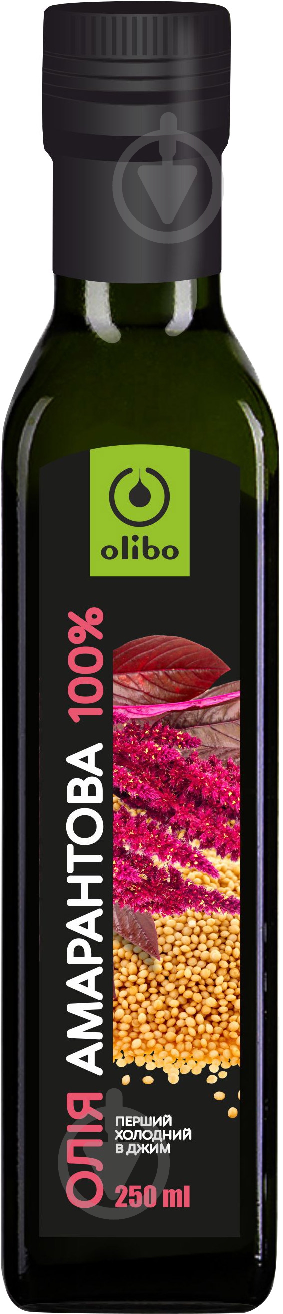 Олія Olibo із насіння амаранту 250 мл - фото 1