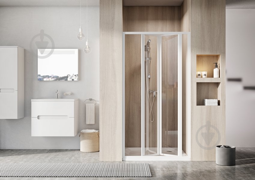 Душевые двери Ravak SDZ3-80 195 белый + transparent - фото 3