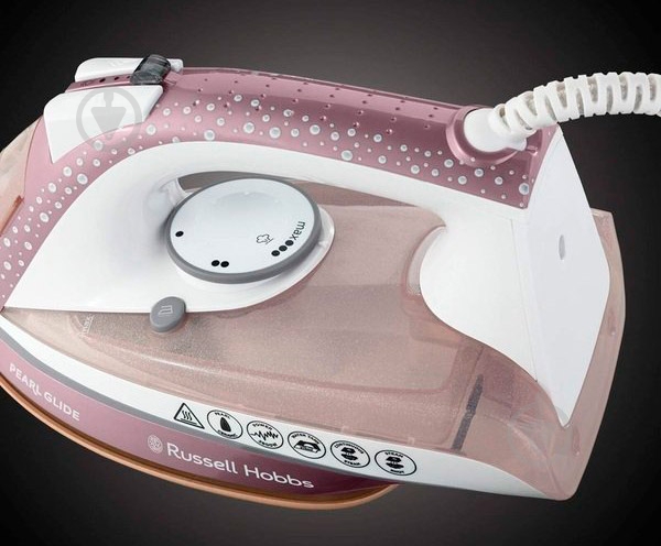 Утюг Russell Hobbs 23972-56 PEARL GLIDE - фото 4 Утюг Russell Hobbs 23972-56 PEARL GLIDE - фото 4