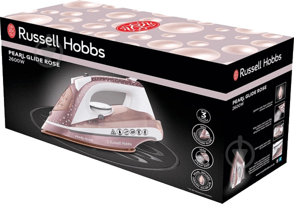 Утюг Russell Hobbs 23972-56 PEARL GLIDE - фото 5 Утюг Russell Hobbs 23972-56 PEARL GLIDE - фото 5