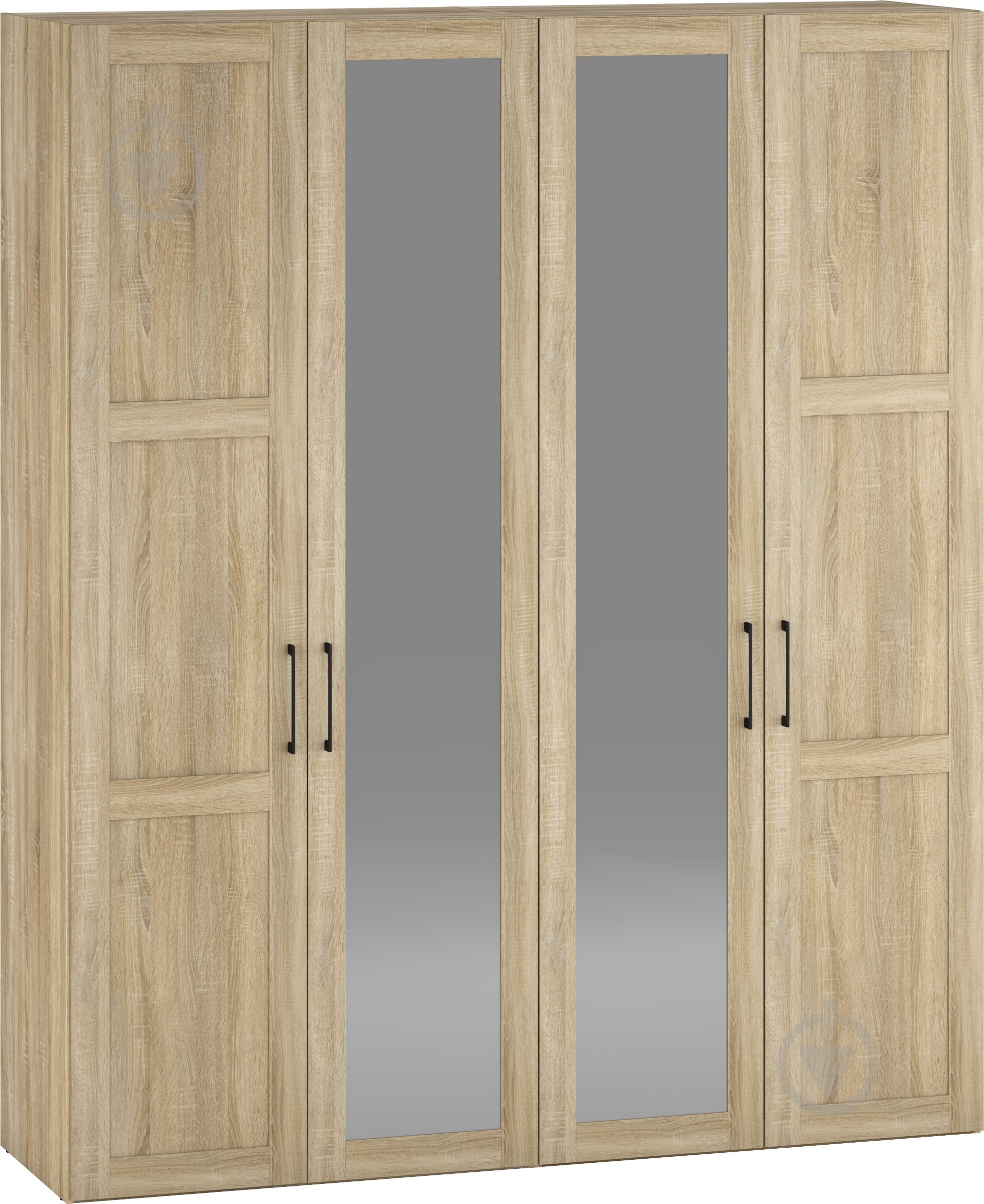 ᐉ Шкаф Грейд готовый комплект V1 Флекс 2000х2380х558 мм дуб