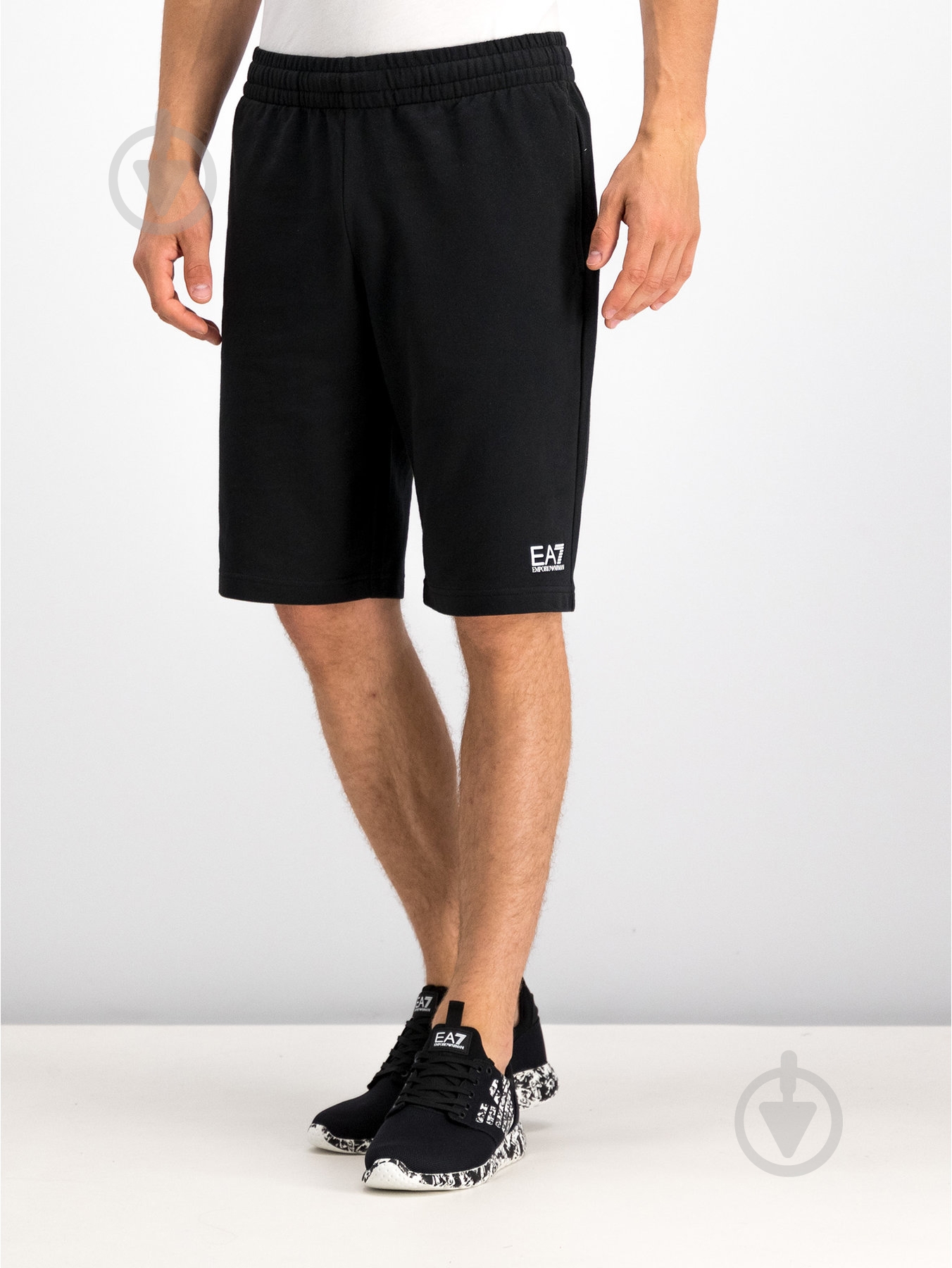 Шорти EA7 8NPS02-PJ05Z-1200 р. M чорний - фото 3