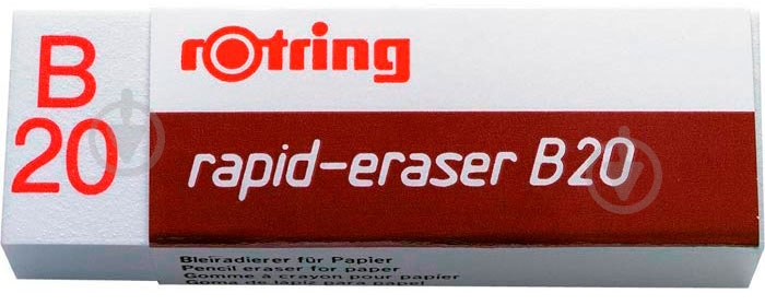 Ластик Rapid-Eraser B20 S0194570 Rotring Drawing - фото 1