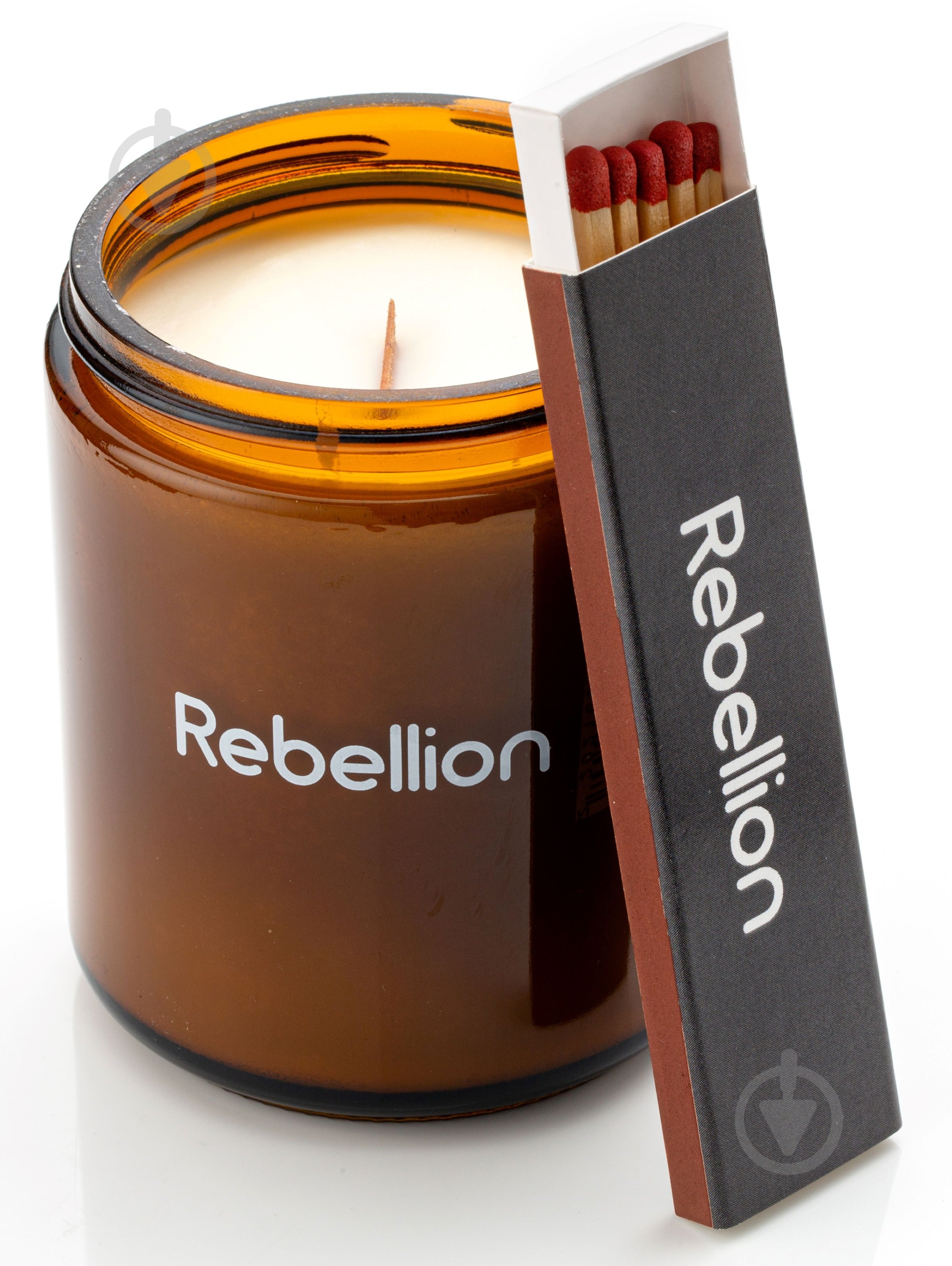 Свічка ароматична Rebellion Ароматична свічка "Аромат світла" 200g Rebellion - фото 1 Свічка ароматична Rebellion Ароматична свічка "Аромат світла" 200g Rebellion - фото 1
