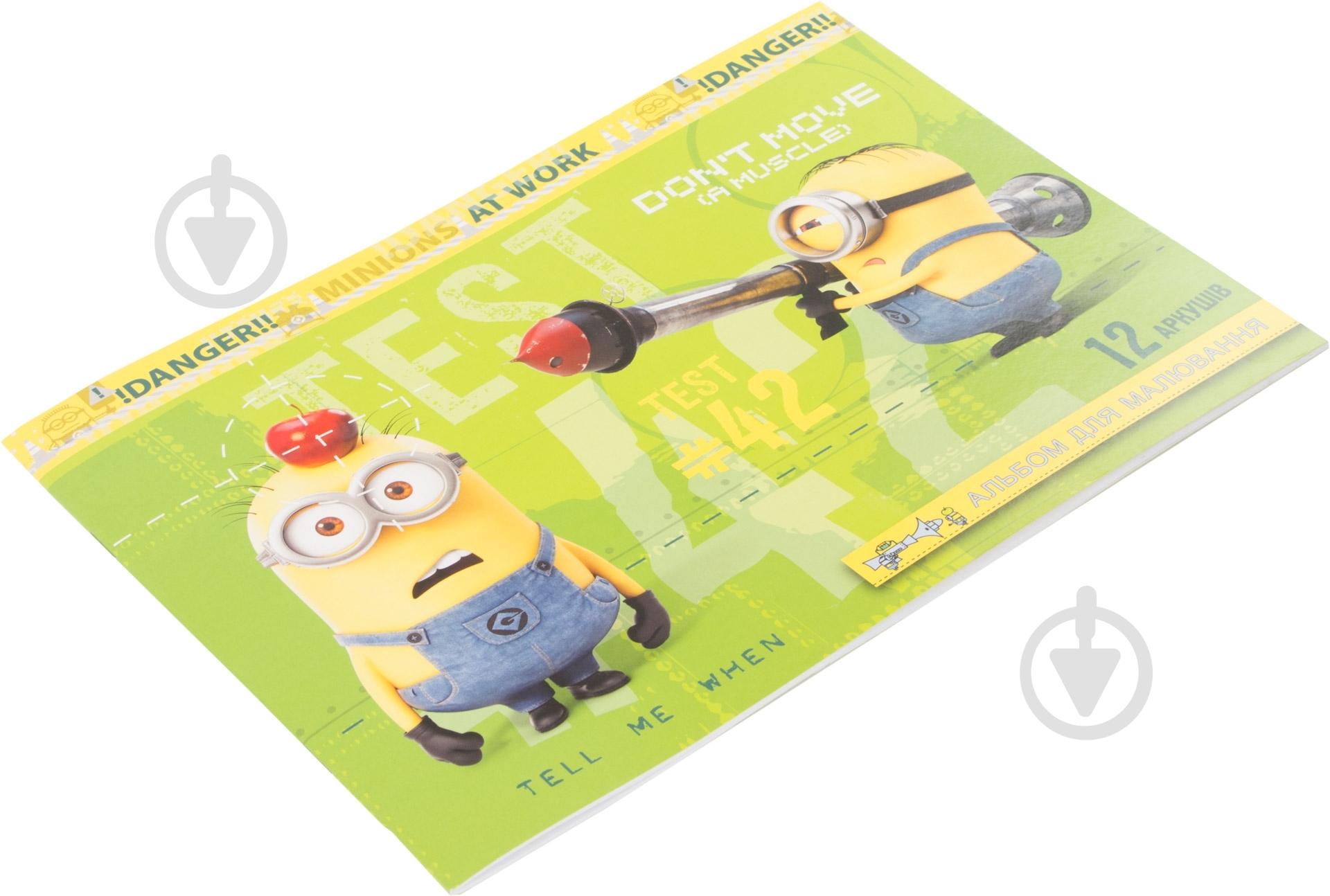 Альбом для рисования Despicable Me 12 листов Перо - фото 2