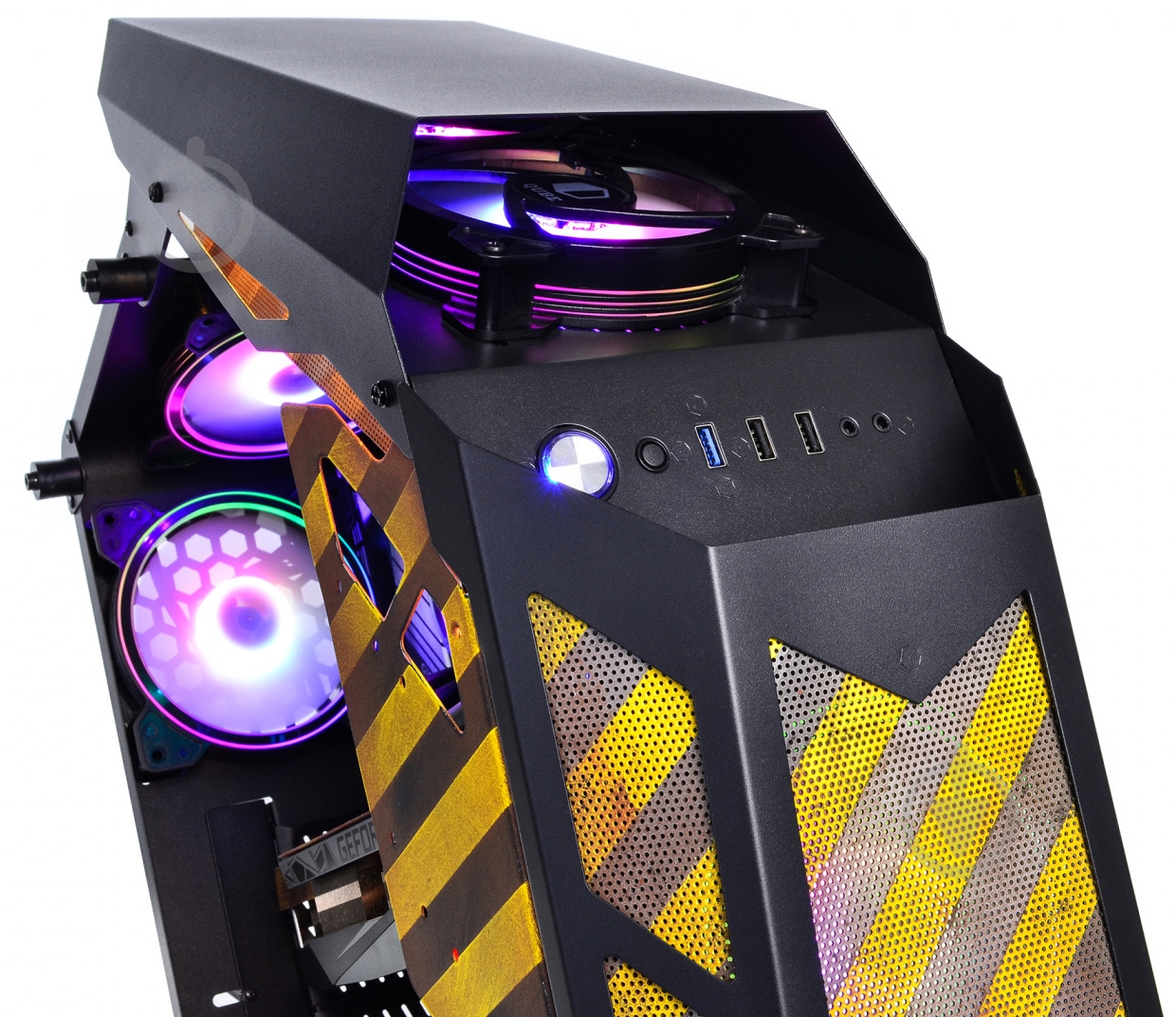 Компьютер Artline Overlord (ANOMALYv18) black/yellow - фото 3 Компьютер Artline Overlord (ANOMALYv18) black/yellow - фото 3