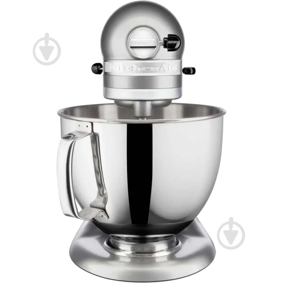 Кухонная машина KitchenAid 4,3 л 5KSM95PSECU с откидным блоком серебристый - фото 2