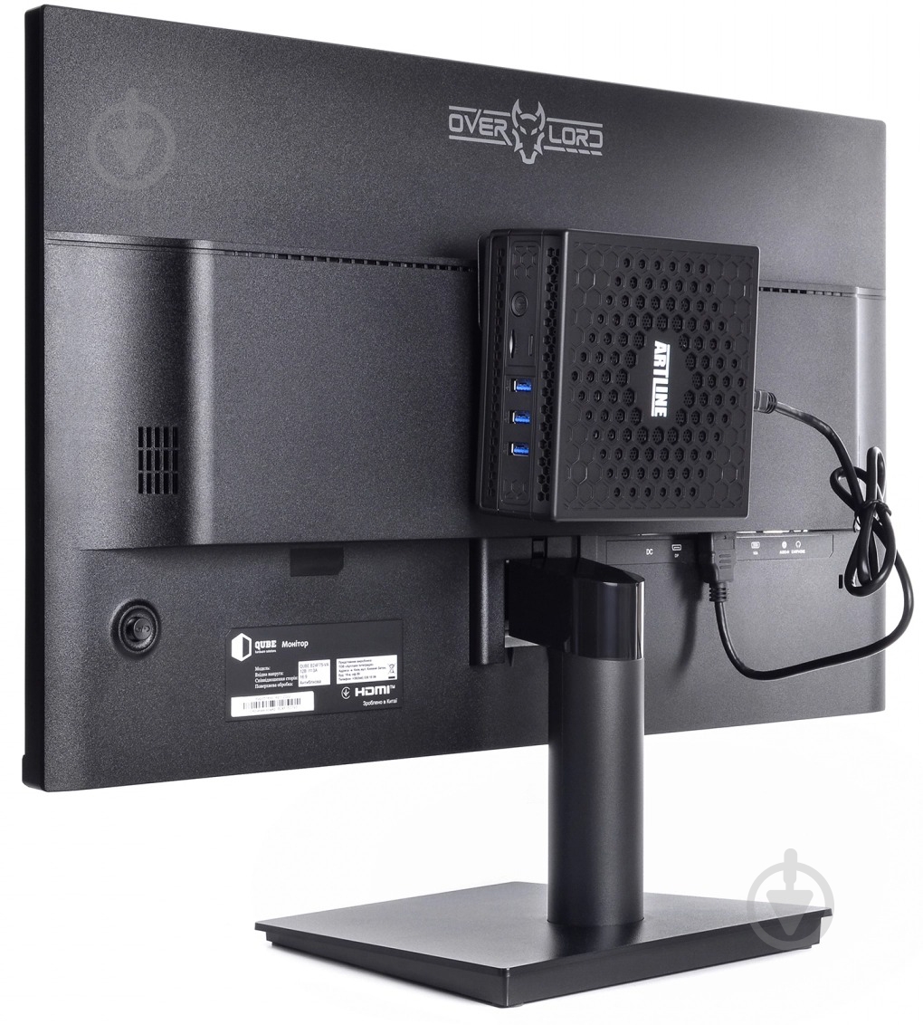 Комплект неттоп и монитор Artline Business B14 23,8 (B14v09Win+B24F75-VA) black - фото 5 Комплект неттоп и монитор Artline Business B14 23,8 (B14v09Win+B24F75-VA) black - фото 5