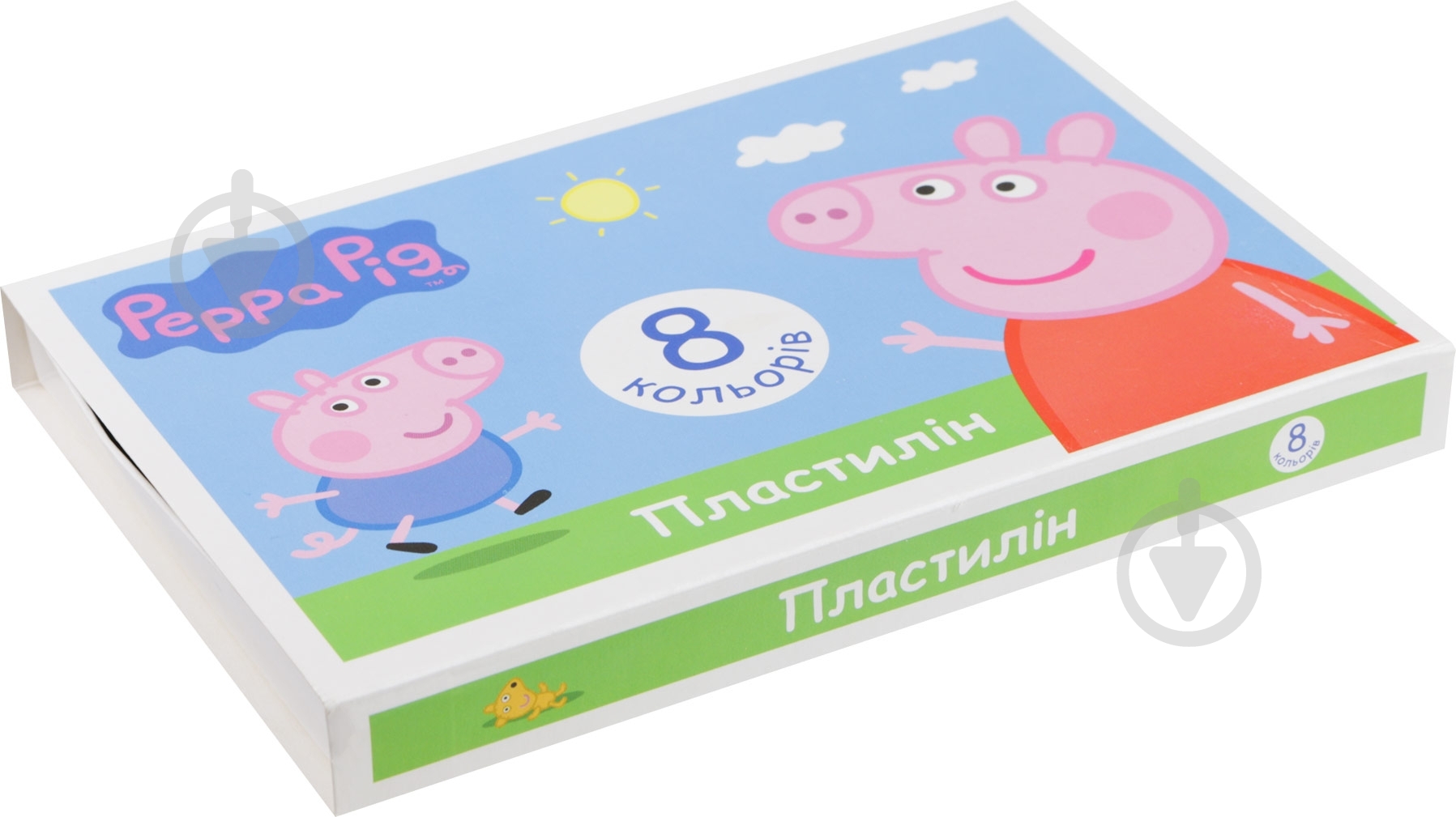 Пластилин Свинка Пеппа 8 шт. Перо - фото 1