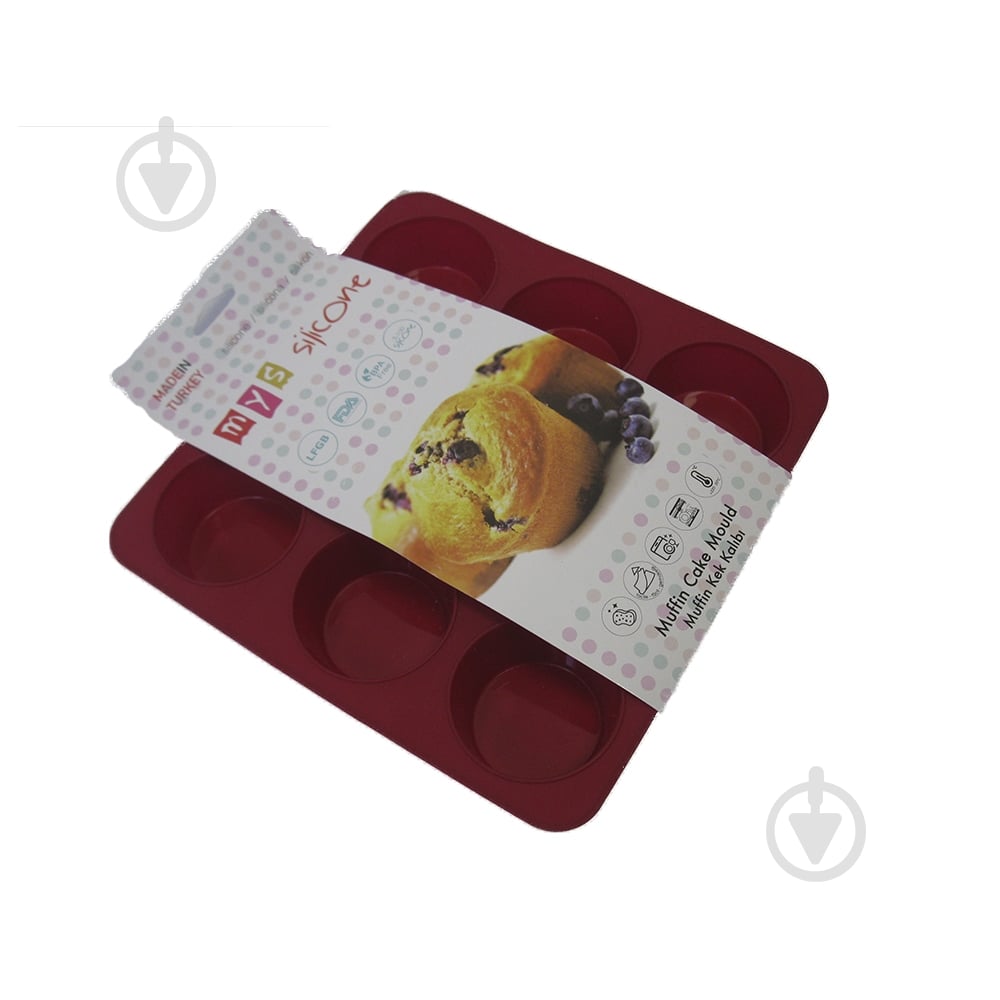 Форма для мини-кексов MYS на 9 порций - фото 1