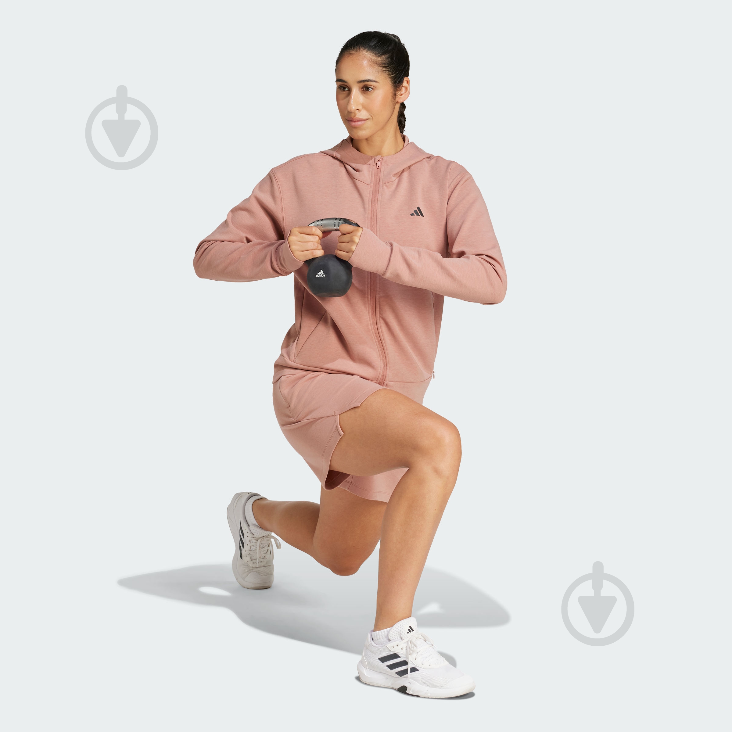 Джемпер Adidas D4T FZ HOODIE JN7177 р.S розовый - фото 5 Джемпер Adidas D4T FZ HOODIE JN7177 р.S розовый - фото 5